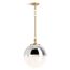 Bellera 1-Light Pendant (Brushed Moderne Brass), 31765-PE01-2GL