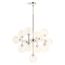 Bellera 13-Light Chandelier (Polished Nickel), 31767-CH13-SNL