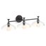 Tone 31 In. 3-Light Sconce (Matte Black), 31770-SC03-BLL