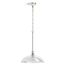 Tone 1-Light Pendant (Polished Nickel), 31771-PE01-SNL