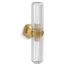Occasion 2-Light Vertical Sconce (Brushed Moderne Brass), 31777-SC02-2GL