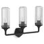 Occasion 3-Light Sconce (Matte Black), 31778-SC03-BLL