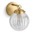 Embra 1-Light Sconce (Brushed Moderne Brass), 32252-SC01-2GL