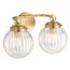 Embra 2-Light Sconce (Brushed Moderne Brass), 32253-SC02-2GL