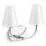 Kernen 2-Light Sconce (Polished Chrome), 32256-SC02-CPL