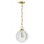 Embra 1-Light Mini Pendant (Brushed Moderne Brass), 32258-PE01-2GL