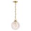 Embra 1-Light Mini Pendant (Brushed Moderne Brass), 32258-PE01-2GL