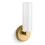 Crue 1-Light Sconce (Brushed Moderne Brass), 35872-SC01-2GL