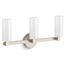 Crue 3-Light Sconce (Brushed Nickel), 35874-SC03-BNL