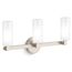 Crue 3-Light Sconce (Brushed Nickel), 35874-SC03-BNL