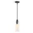 Crue 1-Light Pendant (Matte Black), 35876-PE01-BLL