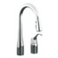 Simplice Single-Control Remote Valve Secondary Pull-Down Spray Kitchen Sink Faucet - Polished Chrome Finish, K-649-CP