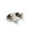 Double Robe Hook (Vibrant Polished Nickel), K-73146-SN