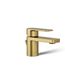Low Single-Handle Bathroom Sink Faucet, 1.2 GPM (Vibrant Brushed Moderne Brass), K-24804-4-2MB