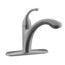 Forte Single-Control Pullout Kitchen Sink Faucet With Color-Matched Sprayhead And Lever Handle - Brushed Chrome
