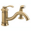 Fairfax single-control kitchen sink faucet with sidespray, less escutcheon - Vibrant Brushed Bronze