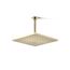 Contemporary Square 10" 1-Function Rainhead, 1.75 Gpm (French Gold), K-13696-G-AF