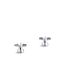 Triton Cross Handles For Widespread Base Faucet (Polished Chrome), K-16012-3-CP