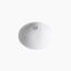 Caxton Undercounter Lavatory Sink (White) (15"L x 12"W), K-2209-0