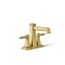 Riff Centerset Bathroom Faucet, 1.2 Gpm (Brushed Moderne Brass), K-27398-4-2MB