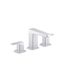 Honesty Widespread Bathroom Faucet, 0.5 Gpm (Polished Chrome), K-36787-4-CP