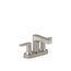 Taut Centerset Bathroom Faucet, 1.2 Gpm (Brushed Nickel), K-37888-4-BN