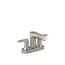 Hint Centerset Bathroom Faucet, 1.2 Gpm (Brushed Nickel), K-37894-4-BN
