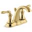 Devonshire Centerset Lavatory Faucet (Polished Brass), K-393-N4-PB
