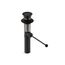 Premier Pop-Up Drain, Exposed, Without Overflow (Matte Black), K-7114-BL