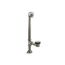 Iron Works Decorative 1-1/2" Adjustable Pop-Up Bath Drain For 5' Whirlpool (Brushed Nickel), K-7178-BN