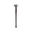12" Ceiling-Mount 1-Function Rainhead Arm, Flange (Titanium), K-7392-TT