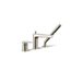 Taut Deck-Mount Bath Faucet w/ Handshower (Brushed Nickel), K-74032-4-BN