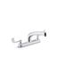 Triton 1.5 Gpm Kitchen Faucet w/ Swing Spout, Wristblade Handles (Polished Chrome), K-810T20-5AHA-CP
