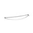 Transitional Expanse Curved Shower Rod (Titanium), K-9350-TT
