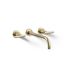 Purist Wall-Mount Bathroom Faucet Trim w/ Lever Handles, 1.2 Gpm (French Gold), K-T14414-4-AF
