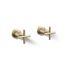 Purist Deck Or Wall-Mount Bath Faucet Handle Trim w/ Cross Design (French Gold), K-T14429-3-AF