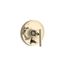 Purist Rite-Temp Valve Trim w/ Push-Button Diverter, Lever Handle (French Gold), K-T14501-4-AF