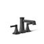 Riff Deck-Mount Bath Faucet Trim w/ Diverter (Matte Black), K-T26436-4-BL