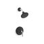 Tone Rite-Temp Shower Trim Kit, 1.75 Gpm (Polished Chrome w/ Matte Black), K-TS27420-4G-CBL