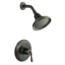 Devonshire Rite-Temp Pressure-Balancing Shower Faucet Trim w/ Lever Handle - Oil Rubbed Bronze