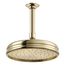 8" Single-Function Rainhead, 2.5 Gpm (Vibrant French Gold), K-13692-AF