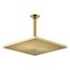 Contemporary Square 10" Single-Function Rainhead, 1.75 Gpm (Vibrant Brushed Moderne Brass), K-13696-G-2MB