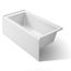 Underscore 60" x 30" Alcove Bathtub with Left Drain (White)