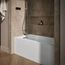 Underscore 60" x 30" Alcove Bathtub with Left Drain (White)