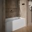 Underscore 60" x 30" Alcove Bathtub with Right Drain (White)