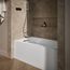 Underscore 60" x 32" Alcove Bathtub with Left Drain (White)