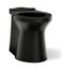 Elongated Toilet Bowl w/ Skirted Trapway (Black/Black), K-20148-7