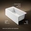 Underscore 60" x 30" Alcove Bathtub w/ Integral Apron, Integral Flange, and Right Drain (White)