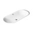 33" Oval Drop-In/Undermount Bathroom Sink (White), K-20213-0