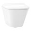 Brazn Wall-Hung Round-Front Toilet, Dual-Flush (White), K-21748-0